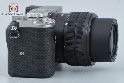 Used SONY α7C ILCE-7C Zoom Lens Kit Silver, Low Shutter Count, With Original Box