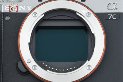 Used SONY α7C ILCE-7C Zoom Lens Kit Silver, Low Shutter Count, With Original Box