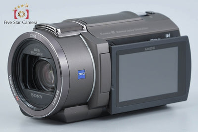 [Used] SONY Sony HANDYCAM FDR-AX40 Bronze Brown Camcorder with Original Box