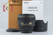 [Used] Nikon AF-S NIKKOR 58mm f/1.4 G with Original Box