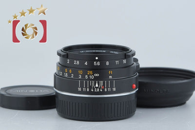 【中古】MINOLTA ミノルタ M-ROKKOR 40mm f/2 ライカMマウント