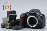 【中古】Nikon ニコン D5500 ブラック デジタル一眼レフカメラ シャッター回数僅少