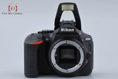 【中古】Nikon ニコン D5500 ブラック デジタル一眼レフカメラ シャッター回数僅少