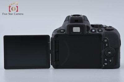 【中古】Nikon ニコン D5500 ブラック デジタル一眼レフカメラ シャッター回数僅少