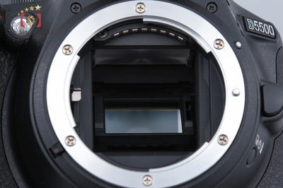 【中古】Nikon ニコン D5500 ブラック デジタル一眼レフカメラ シャッター回数僅少