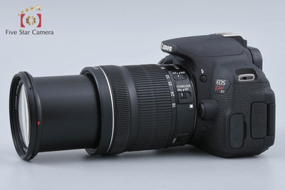 【中古】Canon キヤノン EOS Kiss X7i EF-S 18-135 IS STM レンズキット シャッター回数僅少