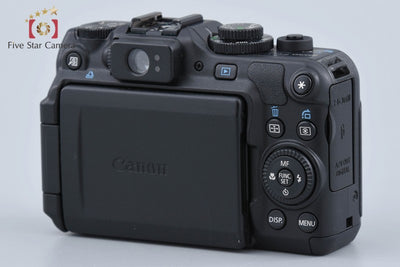 [Used] Canon PowerShot G12 Black Compact Digital Camera with Original Box