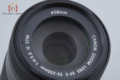 【中古】Canon キヤノン EF-S 55-250mm f/4-5.6 IS STM