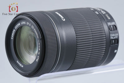 【中古】Canon キヤノン EF-S 55-250mm f/4-5.6 IS STM