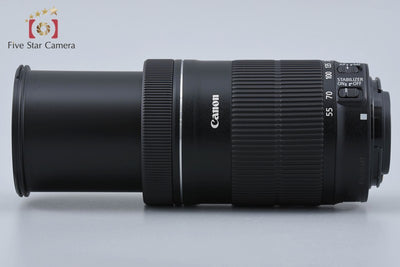 【中古】Canon キヤノン EF-S 55-250mm f/4-5.6 IS STM