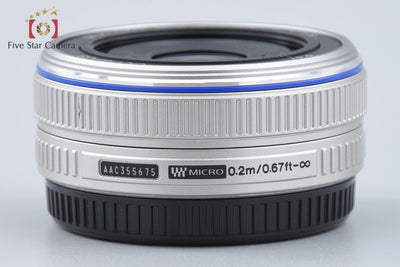 [Used] OLYMPUS Olympus M.ZUIKO DIGITAL 17mm f/2.8 Silver