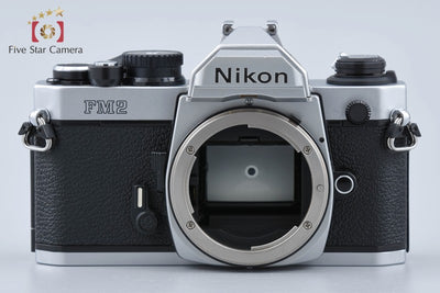 [Used] Nikon New FM2 Late Model Silver Film SLR Camera