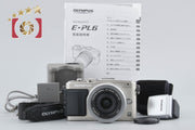 Used: Olympus PEN Lite E-PL6 14-42mm EZ Lens Kit Silver - Low Shutter Count
