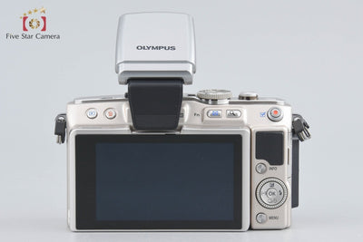 Used: Olympus PEN Lite E-PL6 14-42mm EZ Lens Kit Silver - Low Shutter Count