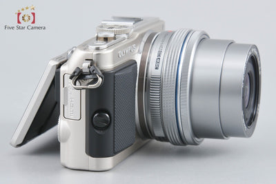 Used: Olympus PEN Lite E-PL6 14-42mm EZ Lens Kit Silver - Low Shutter Count