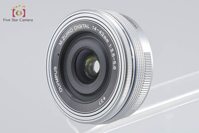 Used: Olympus PEN Lite E-PL6 14-42mm EZ Lens Kit Silver - Low Shutter Count