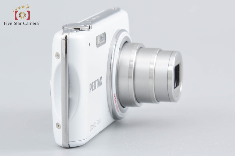 中古】PENTAX ペンタックス Optio P80 ホワイト コンパクトデジタル