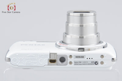 【中古】PENTAX ペンタックス Optio P80 ホワイト コンパクトデジタルカメラ 元箱付き
