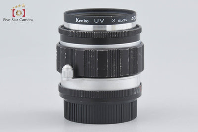 [Used] Tokyo Kogaku TOPCON Topcor-S 50mm f/2 L39 Leica Screw Mount