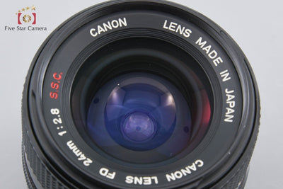 [Used] Canon FD 24mm f/2.8 S.S.C.