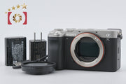 【中古】SONY ソニー α7C ILCE-7C シルバー ミラーレス一眼カメラ