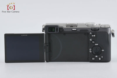 【中古】SONY ソニー α7C ILCE-7C シルバー ミラーレス一眼カメラ