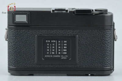 【中古】MINOLTA ミノルタ CLE レンジファインダーフィルムカメラ 2025.12月 オーバーホール済み