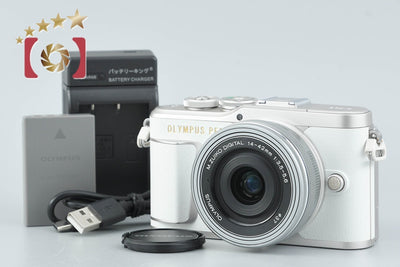 【Used】OLYMPUS PEN E-PL9 14-42mm EZ Lens Kit White, Low Shutter Count