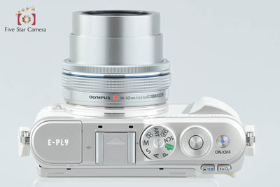 【Used】OLYMPUS PEN E-PL9 14-42mm EZ Lens Kit White, Low Shutter Count
