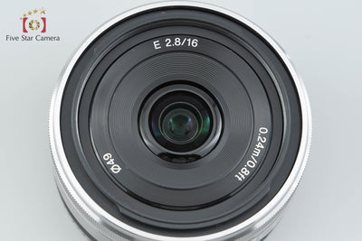 [Used] SONY E 16mm f/2.8 SEL16F28