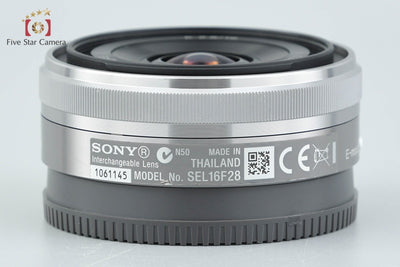 [Used] SONY E 16mm f/2.8 SEL16F28