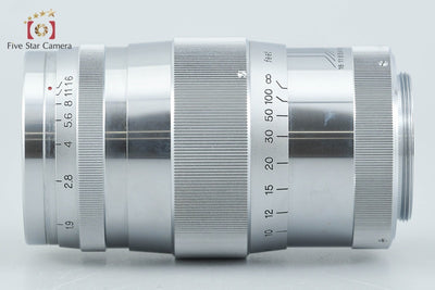 [Used] Canon 85mm f/1.9 L39 Leica Screw Mount