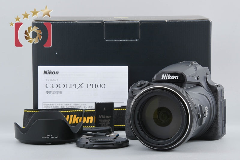 [Used] Nikon COOLPIX P1100 Compact Digital Camera with Original Box
