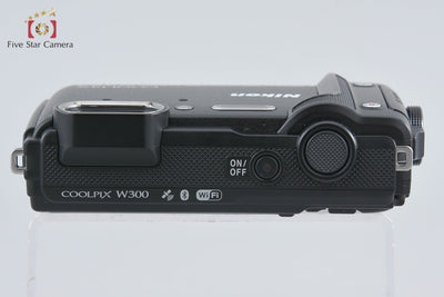 [Used] Nikon COOLPIX W300 Black Compact Digital Camera