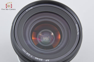 Used: MINOLTA AF 20mm f/2.8 New