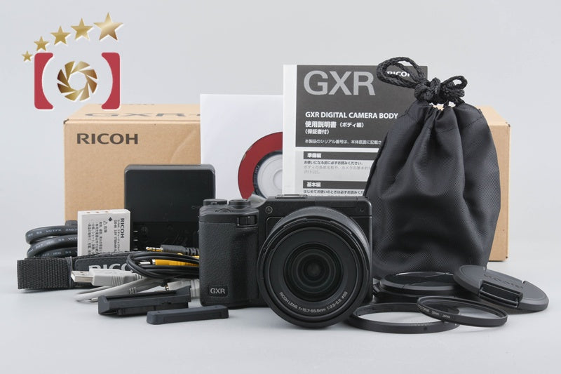 [Used] RICOH GXR + A16 24-85mm f/3.5-5.5, Low Shutter Count, With Original Box