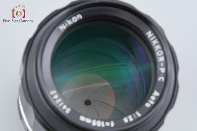 [Used] Nikon NIKKOR-P.C Auto 105mm f/2.5