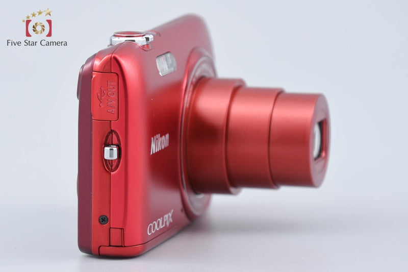 中古】Nikon ニコン COOLPIX S3500 ラズベリーレッド コンパクト