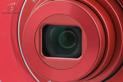[Used] Nikon COOLPIX S3500 Raspberry Red Compact Digital Camera