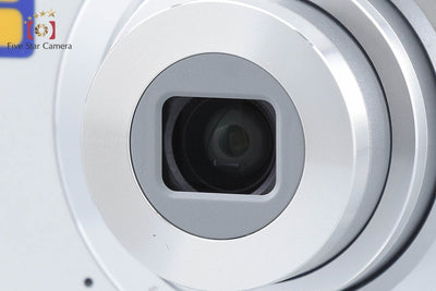 [Used] SONY Cyber-shot DSC-W180 Silver Compact Digital Camera - International Model, with Original Box
