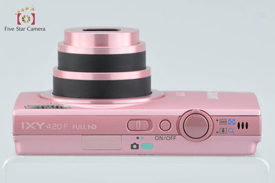 [Used] Canon IXY 420F Pink Compact Digital Camera with Original Box