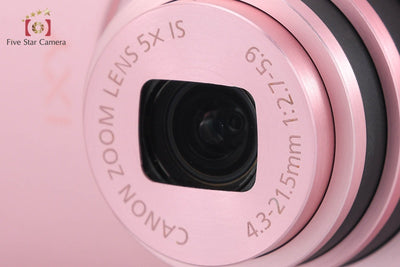 [Used] Canon IXY 420F Pink Compact Digital Camera with Original Box