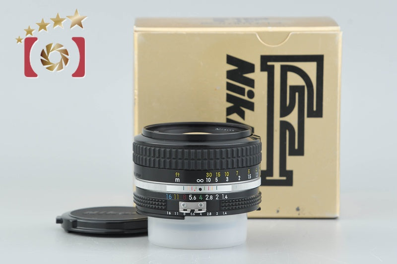 【中古】Nikon ニコン Ai NIKKOR 50mm f/1.4 元箱付き