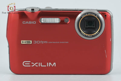 [Used] Casio EXILIM EX-FS10S Red Compact Digital Camera
