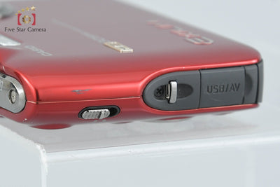 [Used] Casio EXILIM EX-FS10S Red Compact Digital Camera