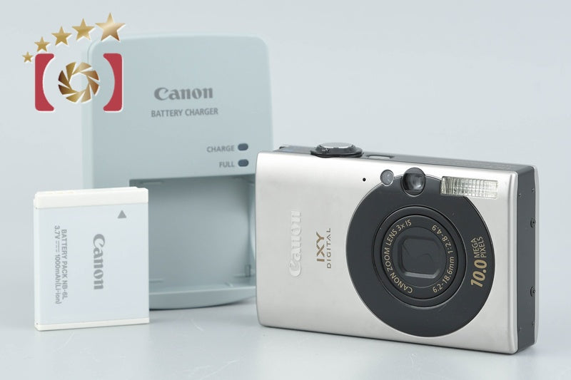 [Used] Canon IXY Digital 25 IS Black Compact Digital Camera