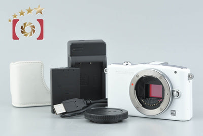 [Used] OLYMPUS Olympus PEN mini E-PM1 White Mirrorless Interchangeable Lens Camera, Low Shutter Count