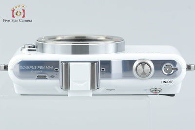 [Used] OLYMPUS Olympus PEN mini E-PM1 White Mirrorless Interchangeable Lens Camera, Low Shutter Count