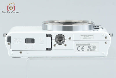 [Used] OLYMPUS Olympus PEN mini E-PM1 White Mirrorless Interchangeable Lens Camera, Low Shutter Count