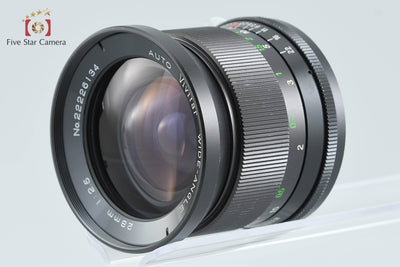 [Used] Vivitar Auto WIDE-ANGLE 28mm f/2.5 for Nikon
